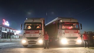 Kızılay Tırları Pakistan İçin Yola Çıktı