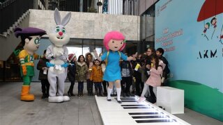 AKM Çocuk Sanat Festivali’nin ikinci gününde dans ettiler