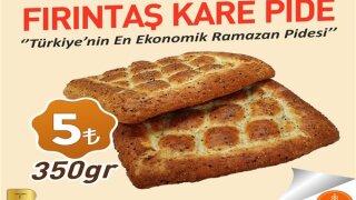 Balıkesir Büyükşehir 350 gramlık Fırıntaş Kare Pidesi'nin fiyatını belirledi