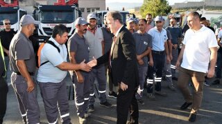 Başkan İduğ’dan bayram turu