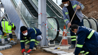 Başkent yürüyen merdivenli ve asansörlü yeni yaya üst geçitlerine kavuşuyor