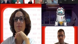 BODİ katıldığı ilk toplantıda ekip arkadaşı Cem Boyner’in doğum gününü kutladı