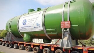 Buhar jeneratörlerinin sevkiyatına başladı