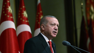 Cumhurbaşkanı Erdoğan, Katar- Türk Kuvvet Komutanlığı ziyaretinde konuşuyor