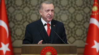 Cumhurbaşkanı Erdoğan, Türk Konseyi 8. Zirvesi sonrası basın toplantısı düzenledi