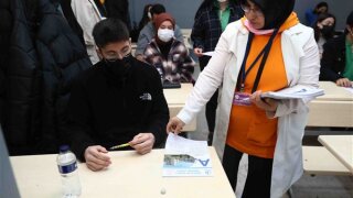 Gençler TYT provası yaptı