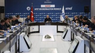 Hatay'da Afet Koordinasyon ve Değerlendirme Toplantısı yapıldı 02 Mart 2023