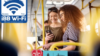 İBB otobüslerde ücretsiz Wi-Fi ağını genişletiyor