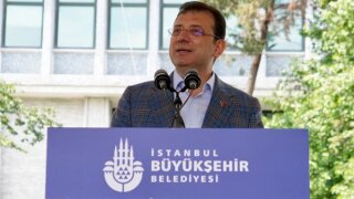 İmamoğlu, mesai arkadaşlarıyla bayramlaştı