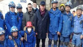 İnce’den Çin arama kurtarma ekibine teşekkür