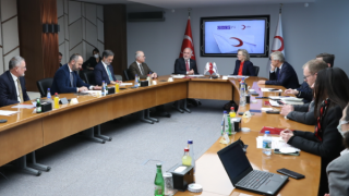 Kızılay AGİTPA Heyetine Afganistan’a Gönüllü Geri Dönüş Projesi’ni anlattı