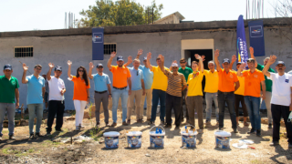 Marshall’dan Manavgat’ta yangın sebebiyle hasar gören yaşam alanlarına boya desteği