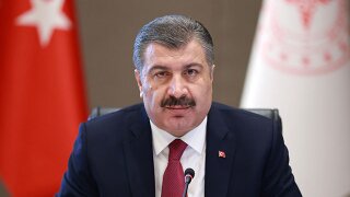 Sağlık Bakanı Koca'dan, Burhan Kuzu için başsağlığı mesajı