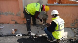 Sakarya Büyükşehir, afet bölgesinde hasar tespiti çalışmalarına destek veriyor