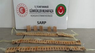 Sarp Sınır Kapısı'nda kaçak bal operasyonu 27 Ekim 2022