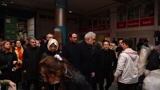 Tuzla deprem bölgelerine yardım ulaşması için tek yürek oldu