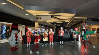 Yeni yıla renkli kutlama