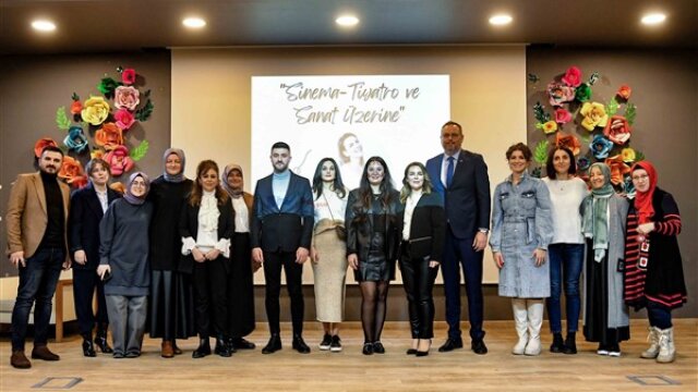 ABB, “Sinema, Tiyatro ve Sanat” konulu söyleşi düzenledi