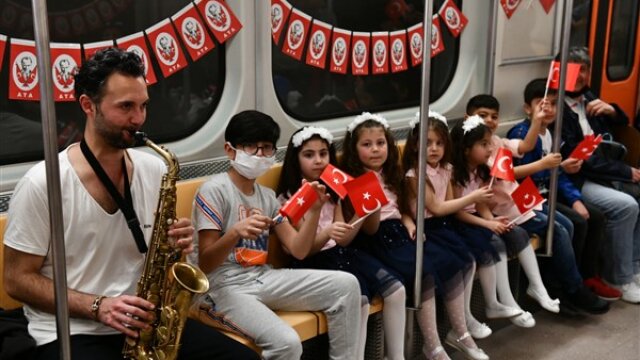 ABB’den Başkentlilere 23 Nisan metrosu sürprizi