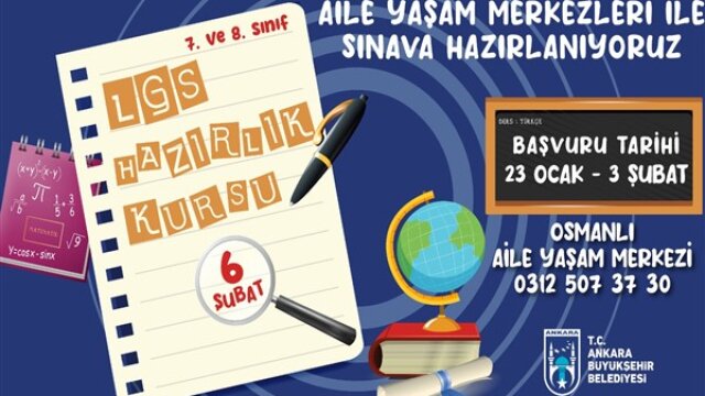 ABB’den LGS ve YKS’ye hazırlık kursları