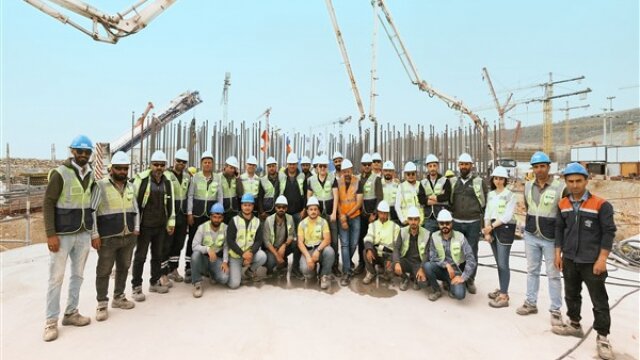 Akkuyu NGS’nin kıyı tesislerinin inşasında bir aşama daha tamamlandı