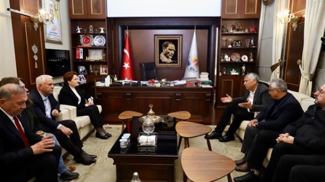 Akşener'den Başkan Karalar'a ziyaret