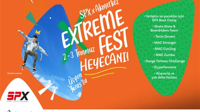 Extreme Fest, spor ve eğlenceyi bir araya getirecek