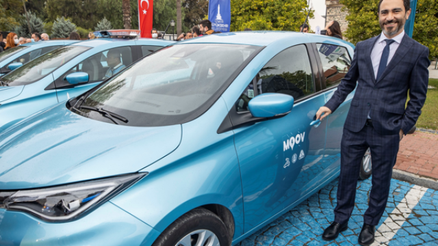 MOOV, İzmir Büyükşehir Belediyesi iş birliğiyle araç paylaşım sektöründe çevreci bir ilke imza attı