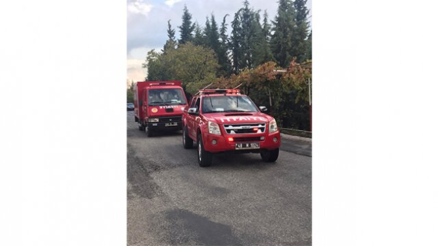 Muğla’dan İzmir’e ekipman desteği