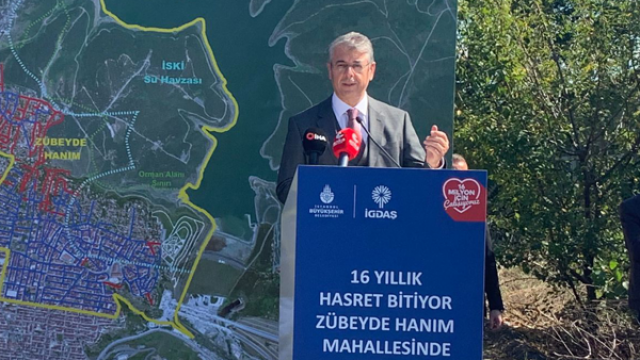 'Sultangazi Zübeyde Hanım Mahallesi Doğal Gaz Hat Yatırımı Töreni' yapıldı