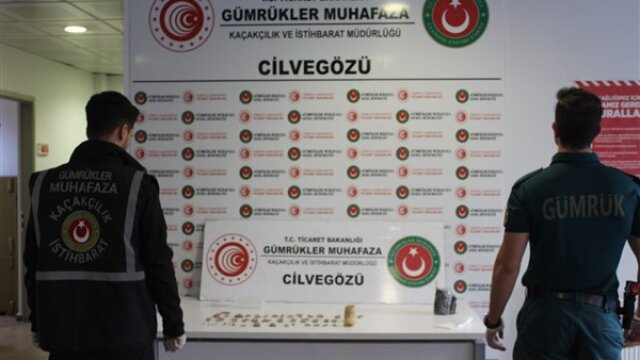 Suriye sınırında tarihi eser ele geçirildi