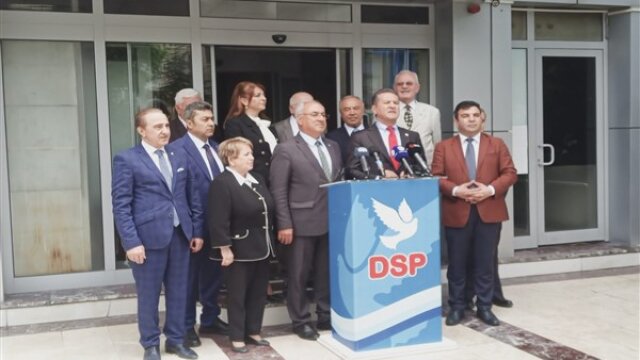 TDP Genel Başkanı Sarıgül, DSP Genel Başkanı Aksakal’ı ziyaret etti